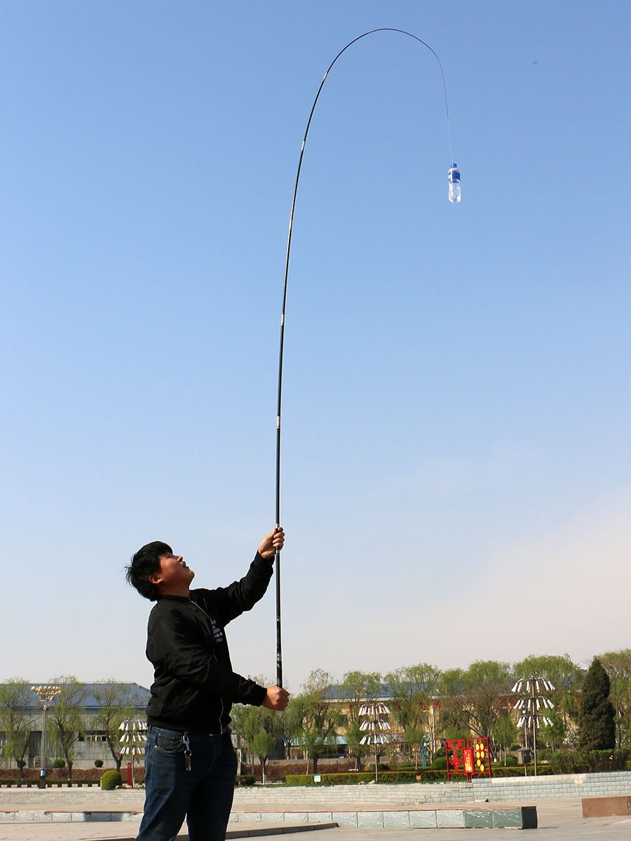 high carbon-resilient 5h28 short-twirl fish poles, streaming poles, overweight, fine and integrated fishing poles