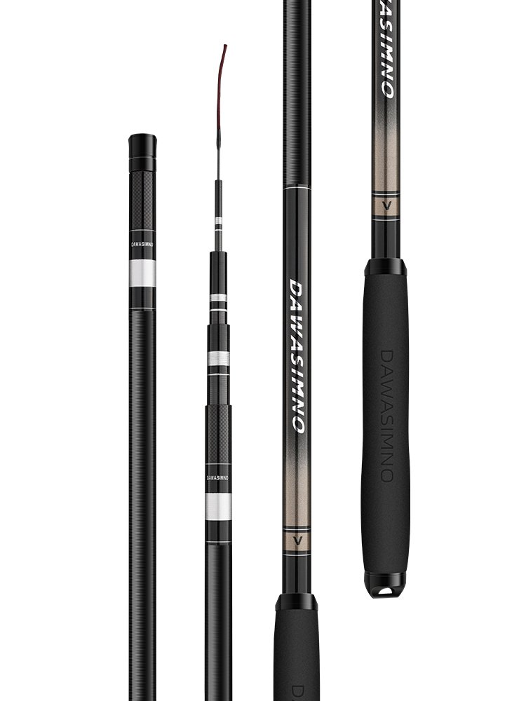 The radian fishing poles are so light and so thin and so hard