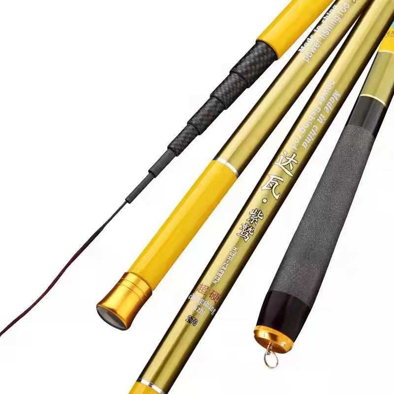 Short-sleeved mini fish poles with stream poles 19 to 28 and carbon rods fishing poles