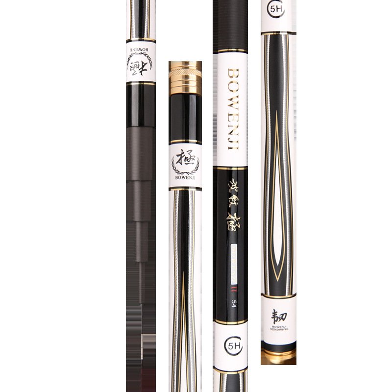 Han Ting 2024-banded Japanese carbon-coated poles 28-tight super-hard hand rods long-seasoned fish poles