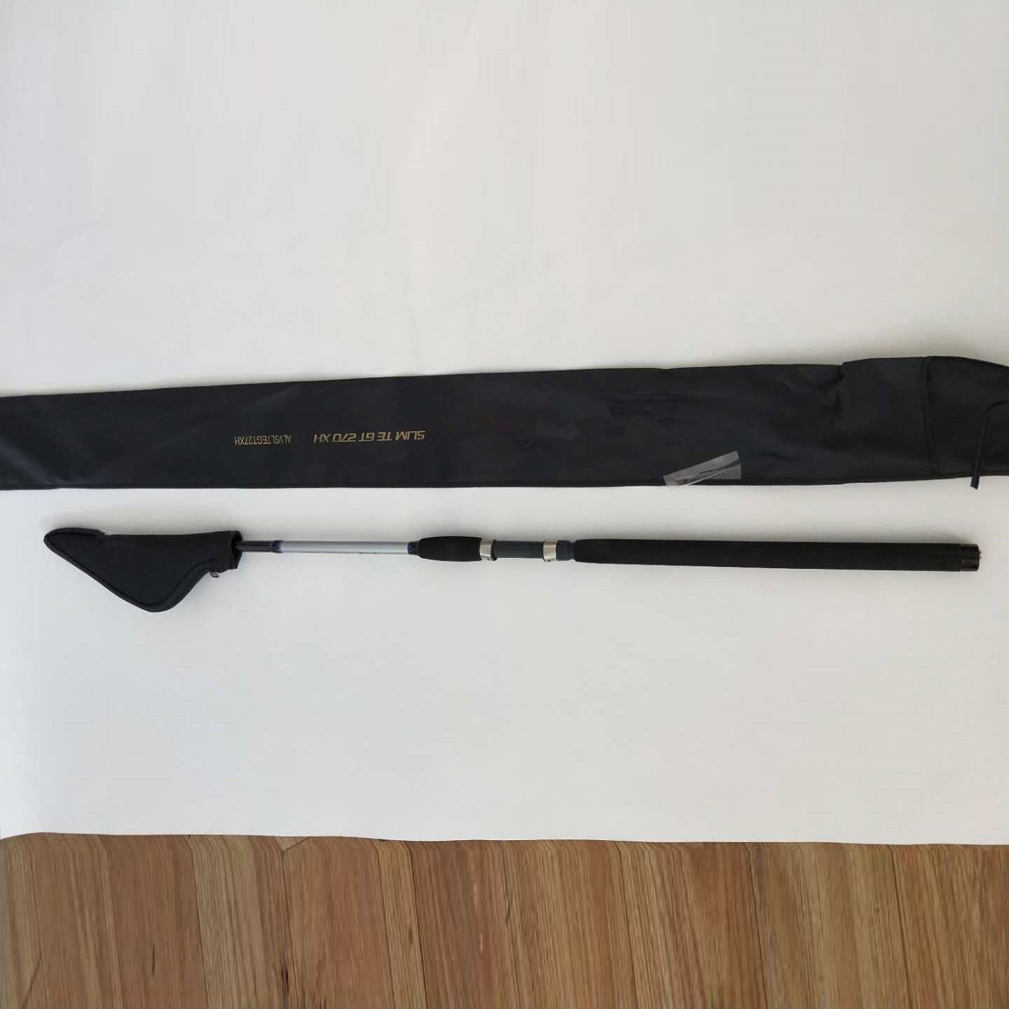 Long-distance two-legged guidance poles, 2.4 m - 4.2 m carbon, super-light, super-rigid, scalding poles
