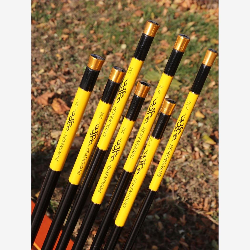 Special-priced carbon-based long-barrel fishing poles and rods are too light and too thin