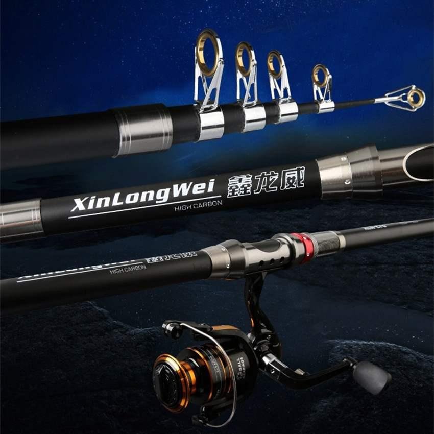 New paragraph with a full set of parts for the cross-border fishing combination of heavy-heavy poles with rods