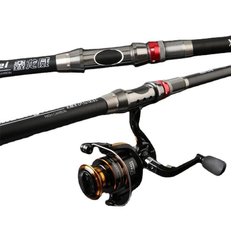 New paragraph with a full set of parts for the cross-border fishing combination of heavy-heavy poles with rods