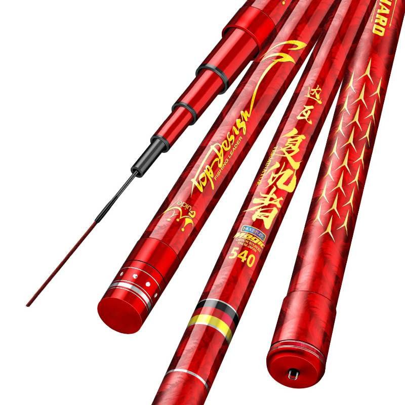 a big pole, a 12-h violence pole, a 19-foot-3.6-12-meter super-hard giant fishing. fish rods