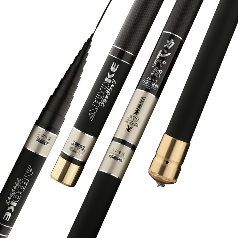 Han Dynamite 2019 new gun poles, long-stamped, super-light, super-hard rods, 8-10-12/13-15 metres fishing poles