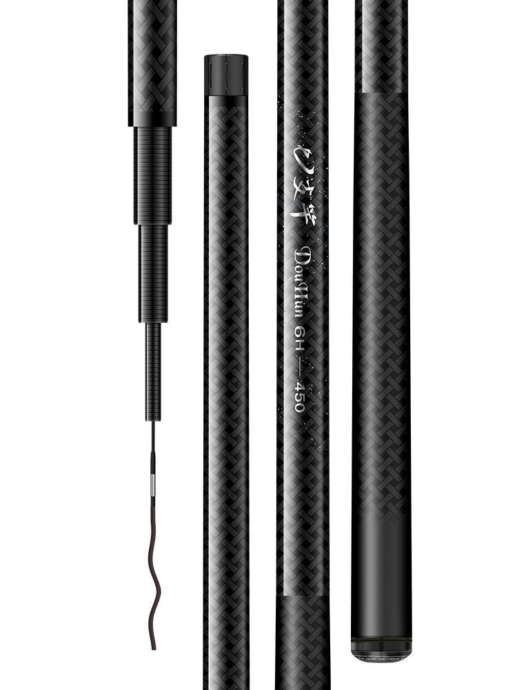 Seven poles Douhun4H/6H/7H/9H/12H black pits, racing, Robbie, recreational rods