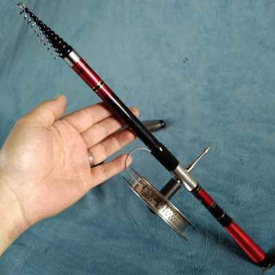 New brandy, 36 meters of streaming and fishing poles