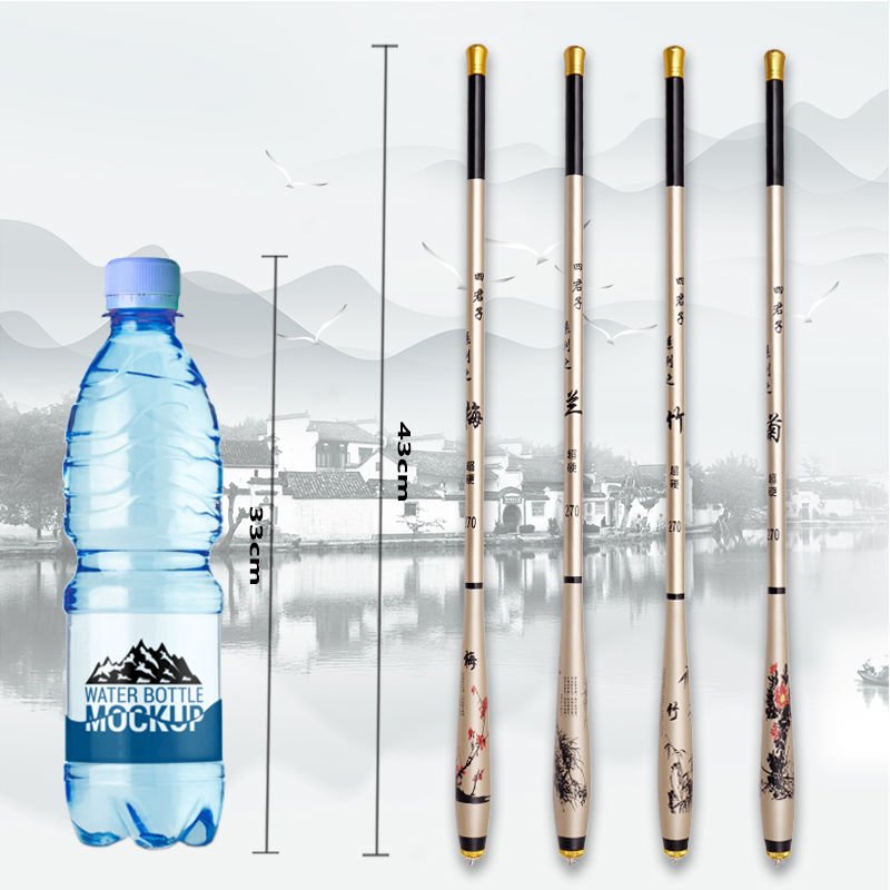 Super short-end fishing poles, child fish poles, short-stealing brooks, short-stealing hand rods, light-stealing mini-plugs