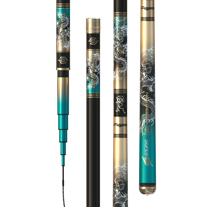 Han Ding, Sega's official flag shop's 19-moder poles are so light and so hard that it's a fishing pole