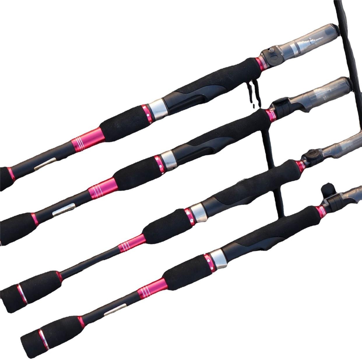 Scalding raft pole mini-sea pole 1.8/2/2.1/2.4/2.7 m soft-tailing raft-handed fish pole