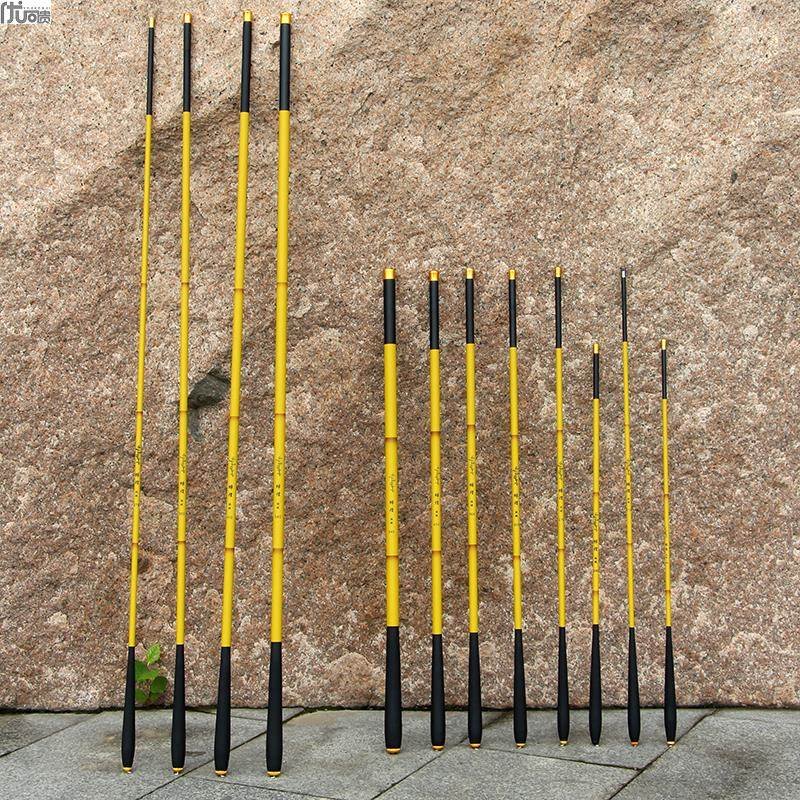 Short-term fishing stream poles, super-hard, super-light carbon-fish poles, 1.8, 2.1, 3.0 metres of hand rods