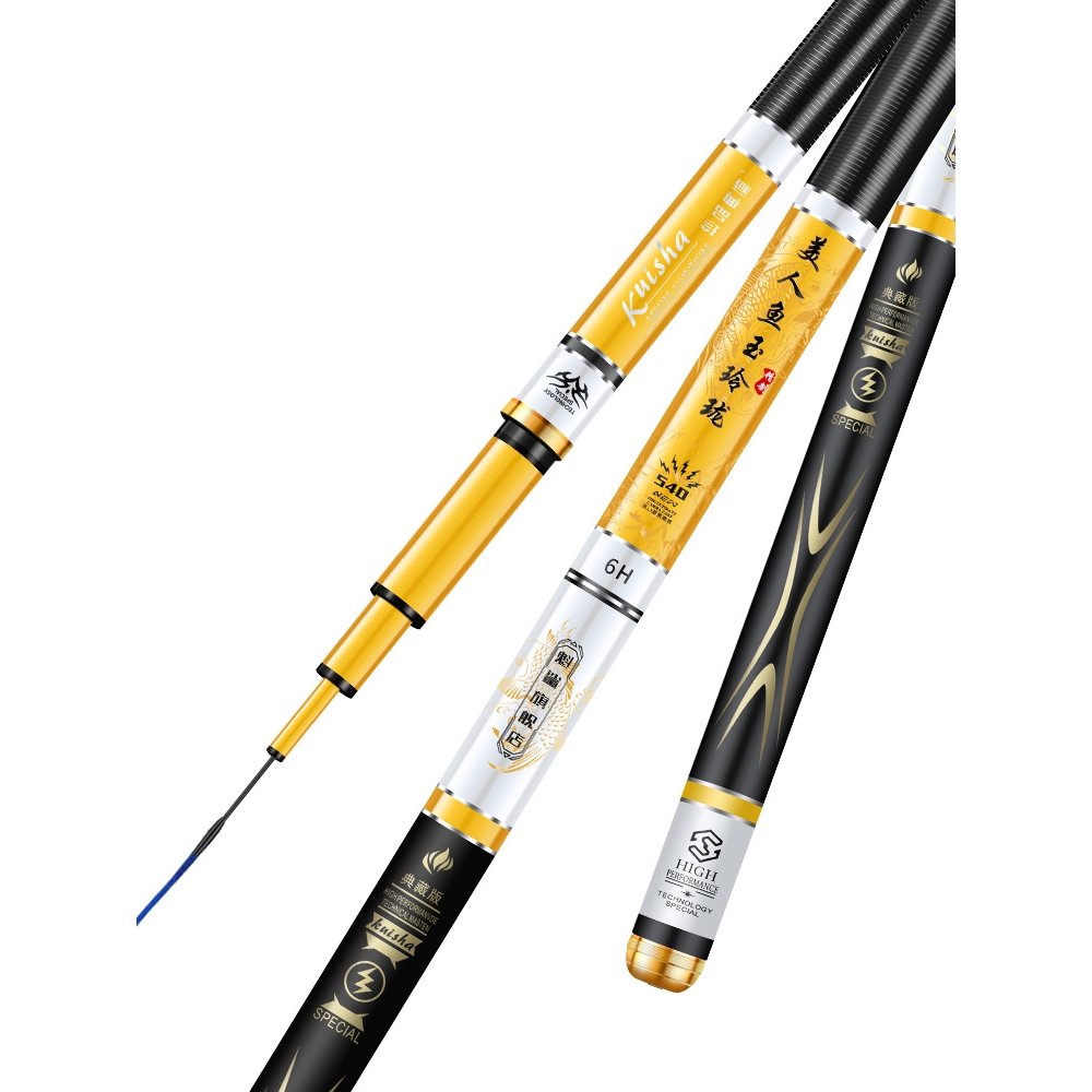Jubilee Mano Mermaid's Magnificent Squirt's poles are so light and so hard that they're good