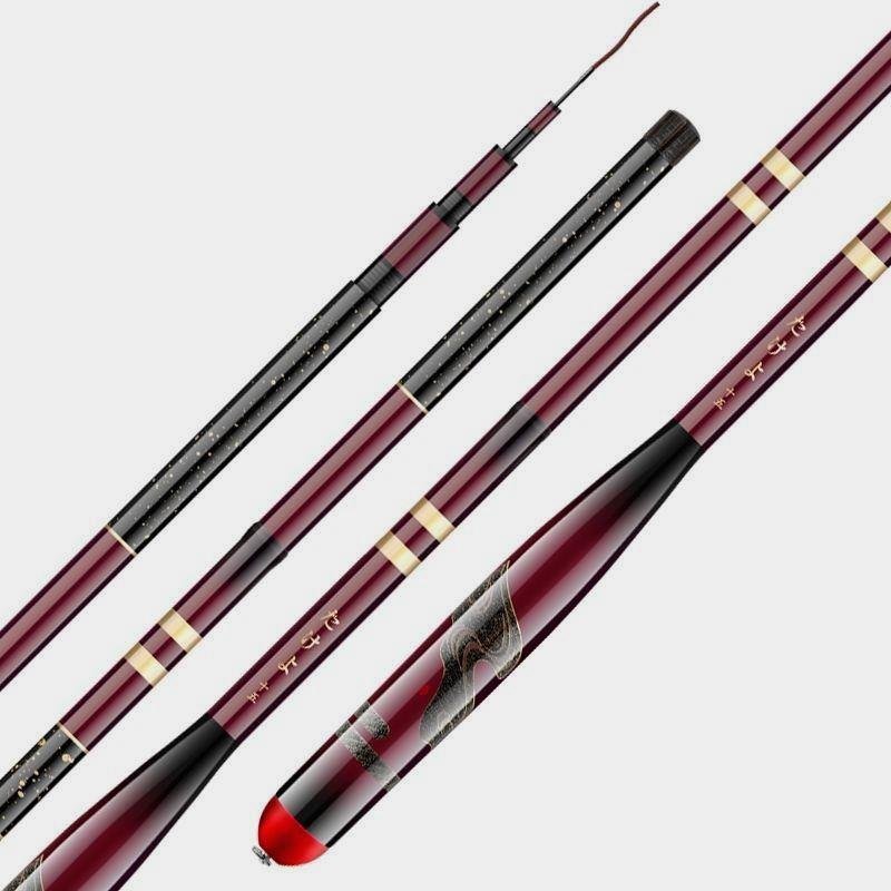 High carbon-resisting silk rods, very light, very hard, 28-to-19-tall high carbon-fishing poles