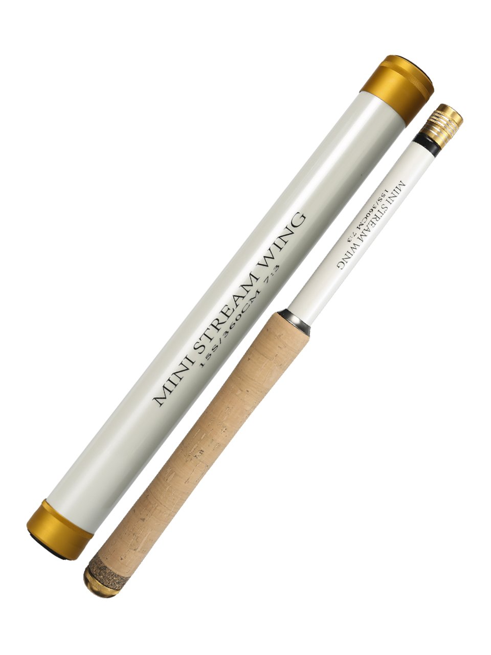 Little fish fishing poles, fly fly rods, streaming microflows, with short-lived trout pikes