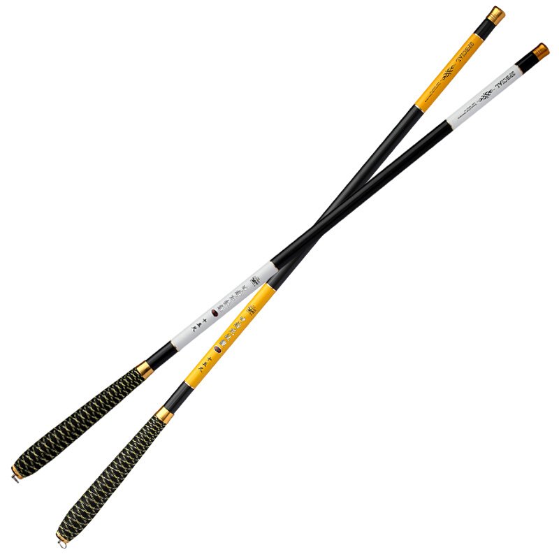 High carbon-carbon stream poles, super-light, super-rigid rods, 28-tall rods, short-wire rod gear