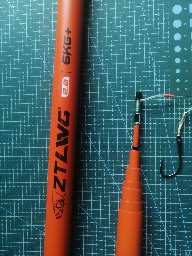 The traditional fishing poles make the black rods go for the screwdrivers