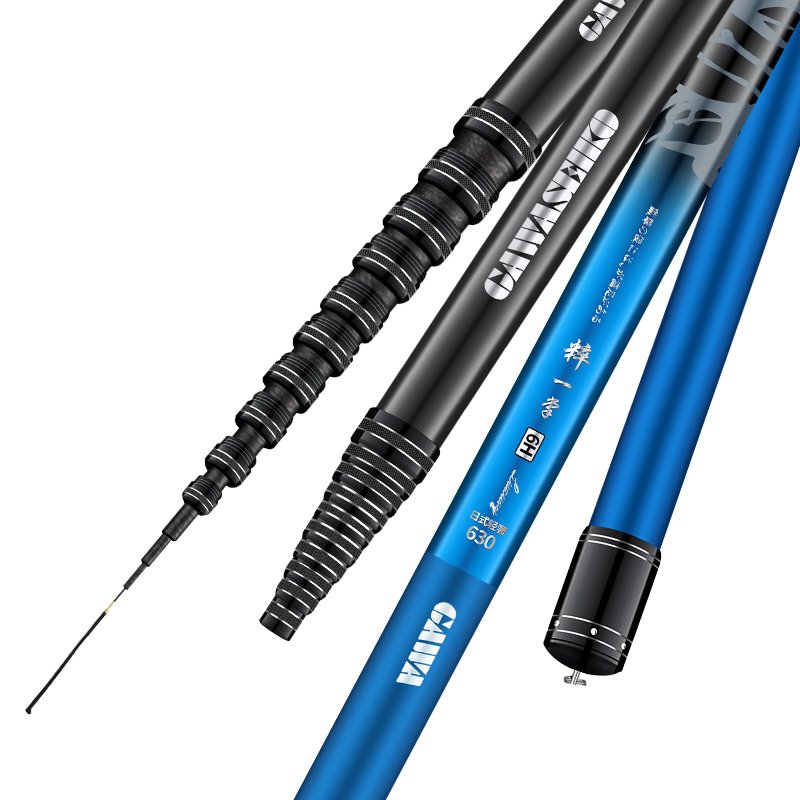 The 19-to- 19-to-1-8/10-m short-seat fishing poles are much more useful than the one on the hard stream