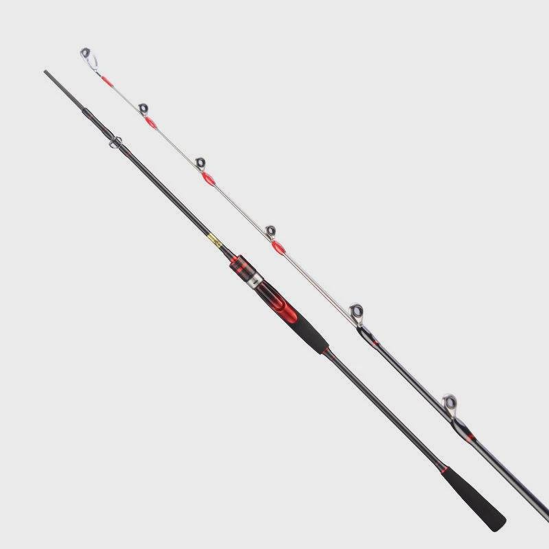 A small offshore boat pole titanium alloy and a small boat fishing pole and a rafter