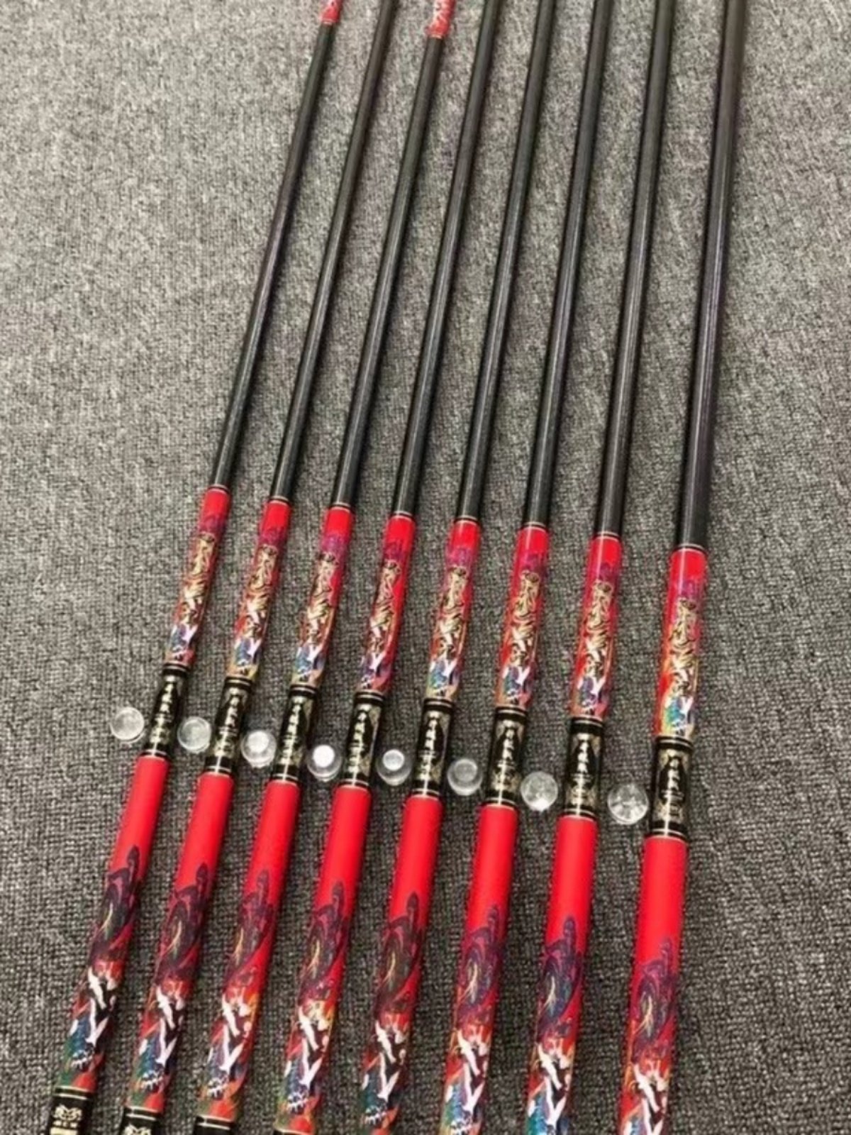 IMPORTING 60T CARBON-BASED HIGH-CARBON-FROZEN POLES AND 5H19 CARP POLES