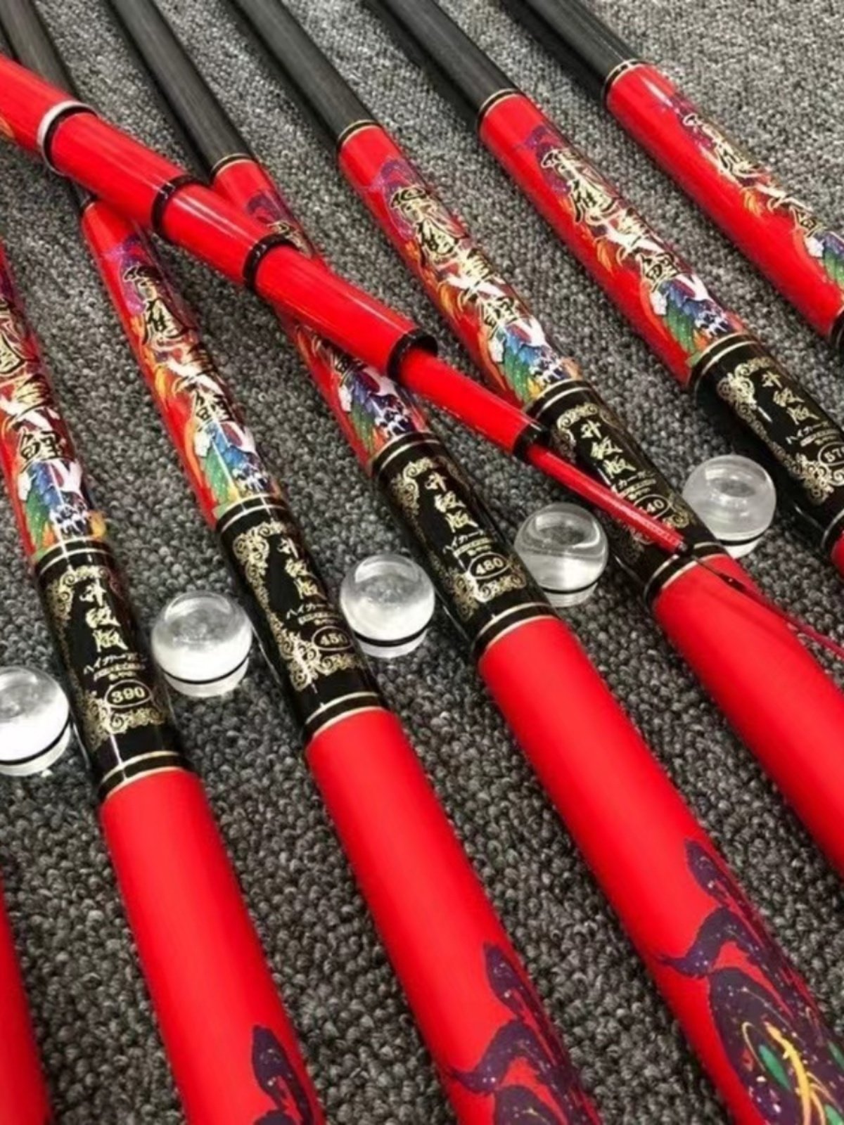 IMPORTING 60T CARBON-BASED HIGH-CARBON-FROZEN POLES AND 5H19 CARP POLES