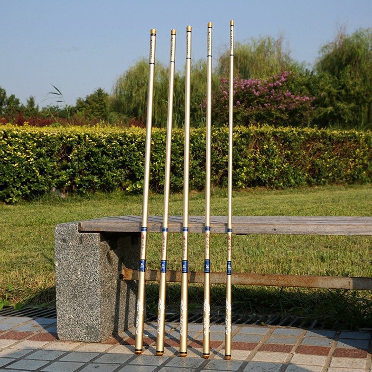 HAN DING PHYSICAL POLES, SUPER-LIGHT, SUPER-RIGID CARPFISH POLES, 5.4 METERS, CARPFISH, 28 TO 5H