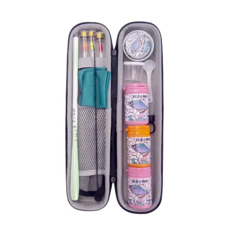 Han Ding Dynamite fishing poles with a child-to-child fishing pole microcosm + bait + new half