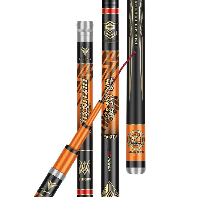 THE FACTORY SELLS NEW-HAND POLES, SUPER-LIGHT, SUPER-HARD-CARBON RODS, LIGHT-WEIGHT, LARGE-SCALE Z POLE-FISHING