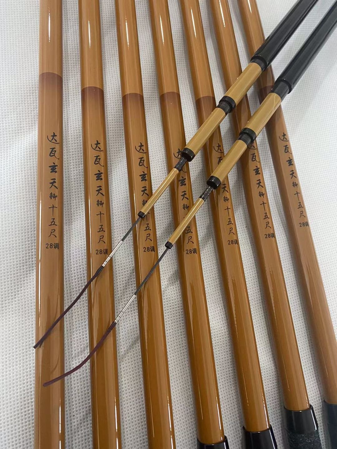 Importing a 28-moder carbon-coated, super-rigid-coated-coated pole-fishing pole
