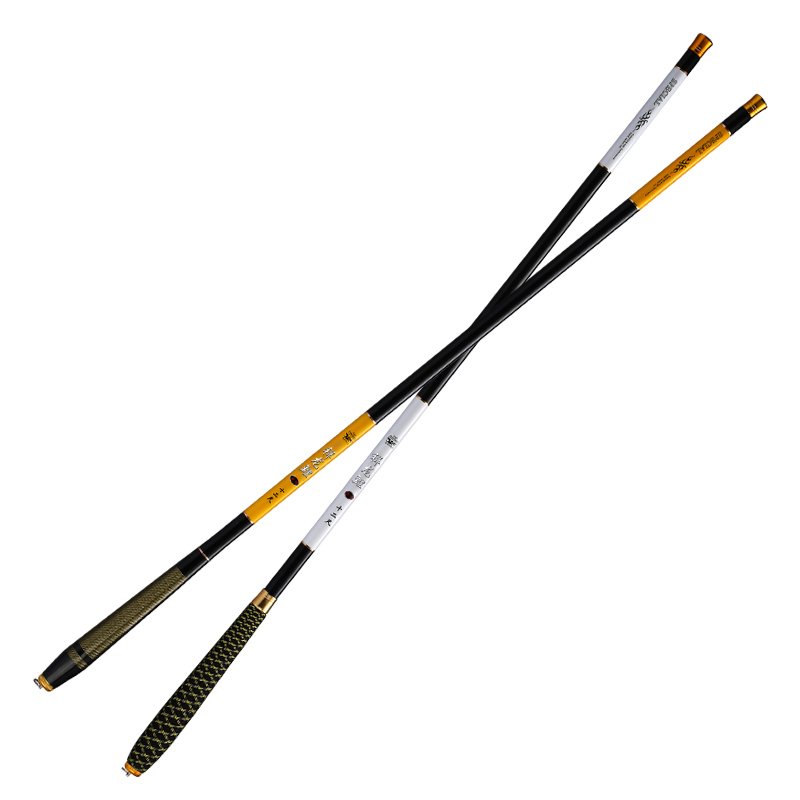 Jianlong carp poles, short-lived hand-stretch poles, 4.5 and 5.4 metres. Fish rods