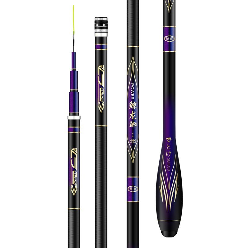 19-mod carbon-fishing poles, 28-tip streaming poles
