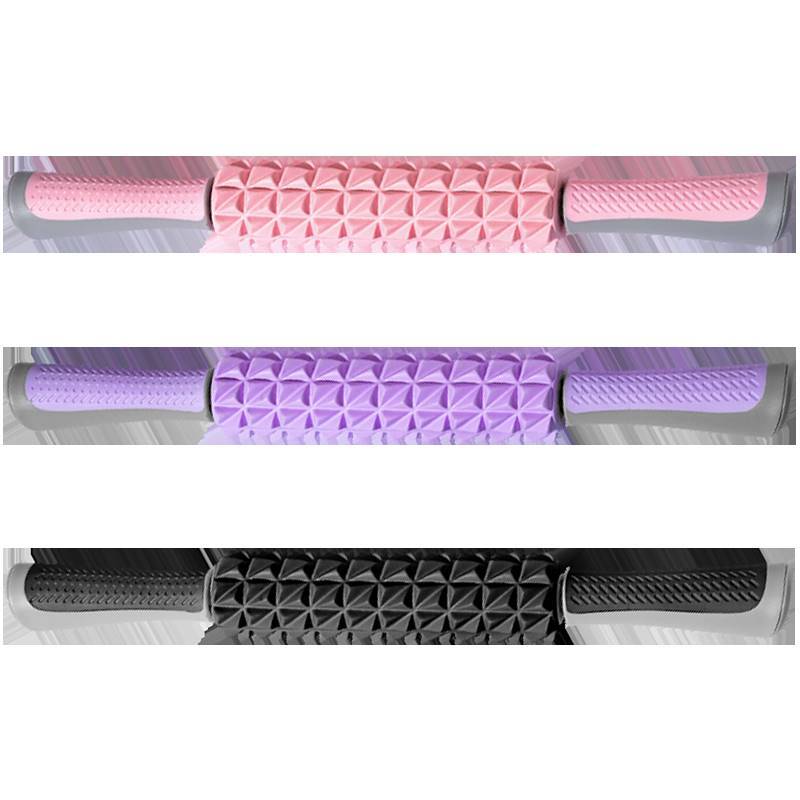 Japanese muscle relaxation Rolling axis wolf tooth stick roller roller leg massage device skinny leg artifact fitness foam shaft equipment tendon