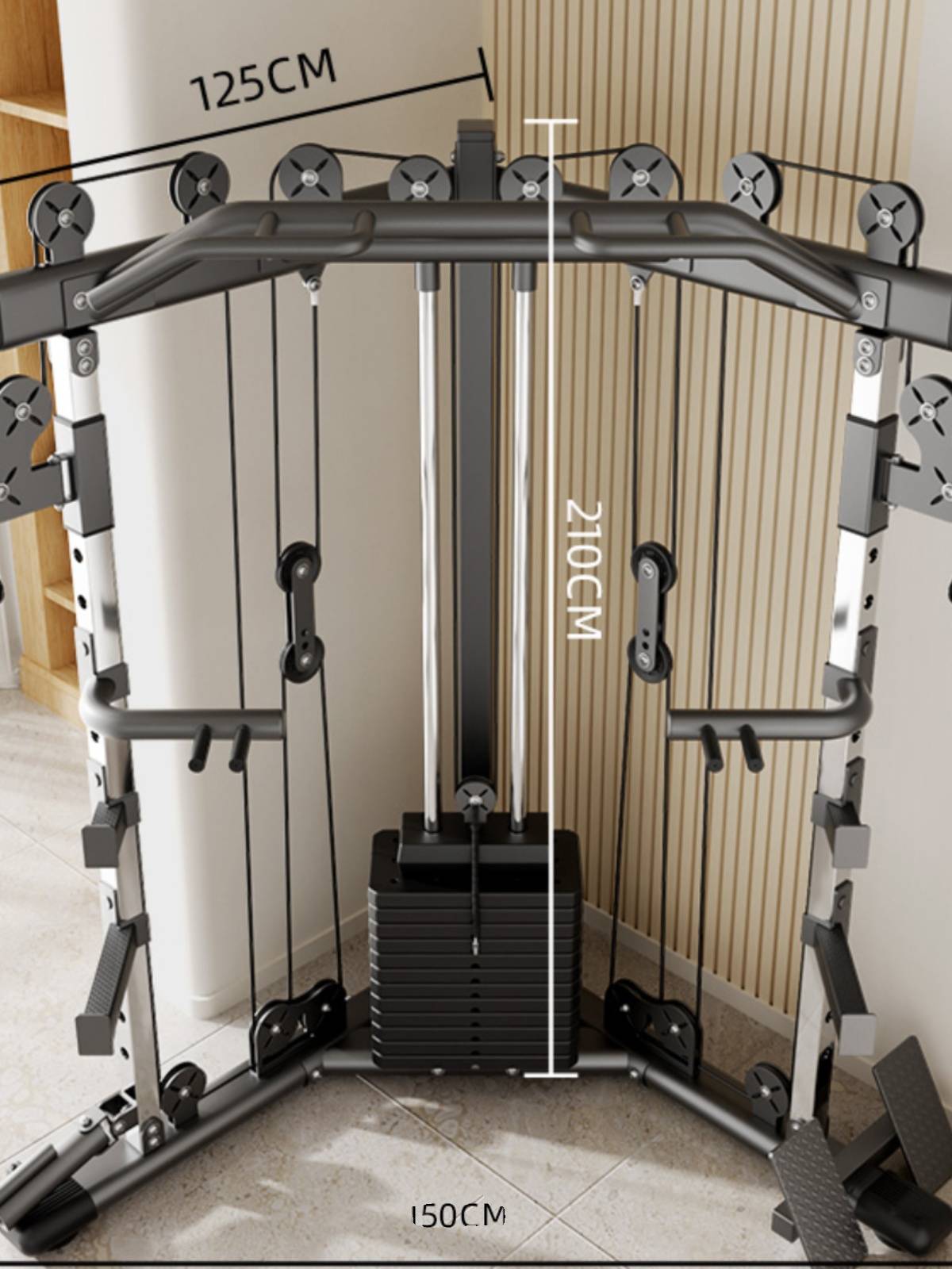 Flying Bird Dragon Gateframe Fitness House high -level drop -down equipment Family multifunctional all -in -one machine comprehensive training equipment