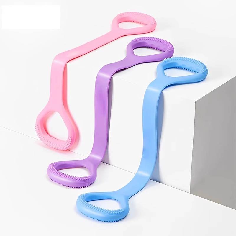 Eight -character tensilers open back fitness female stretch band elastic band training equipment Furnishing shoulder beauty back yoga artifact