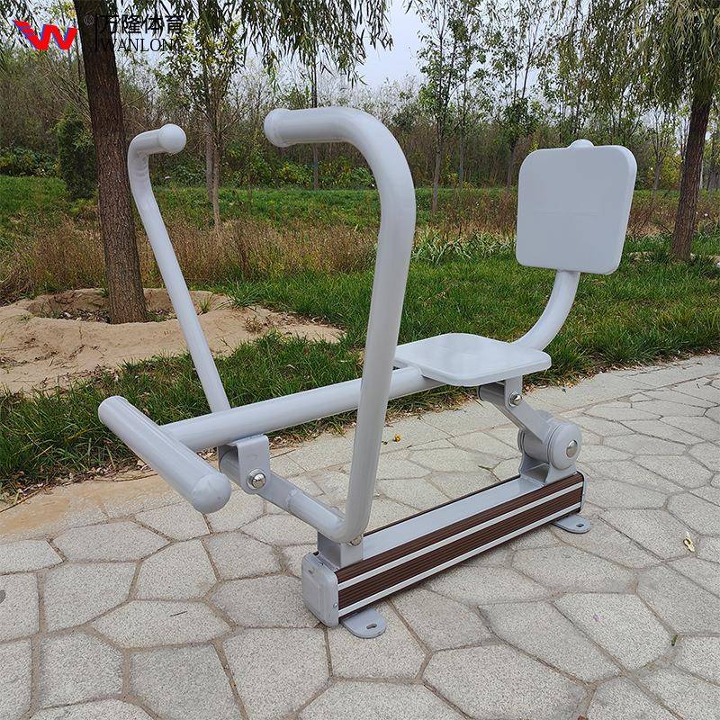 Outdoor fitness equipment new country "plastic plastic wood aluminum and wood outdoor fitness path community square sports equipment rowing ware