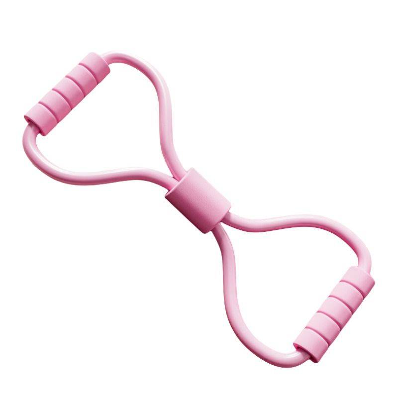 8 -character Lauli female beauty back shoulder artifact stretching band fitness home yoga elastic rope pedal beautiful shoulder