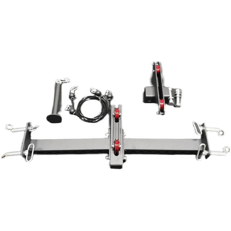 Squat framework high pull low pull training fast disassembly squat rack high and low pull attachment