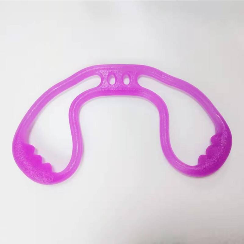 Silicone 8 -character tensor yoga elastic band women's home -expanded breast expansion men's elastic rope dual -hole tension rope
