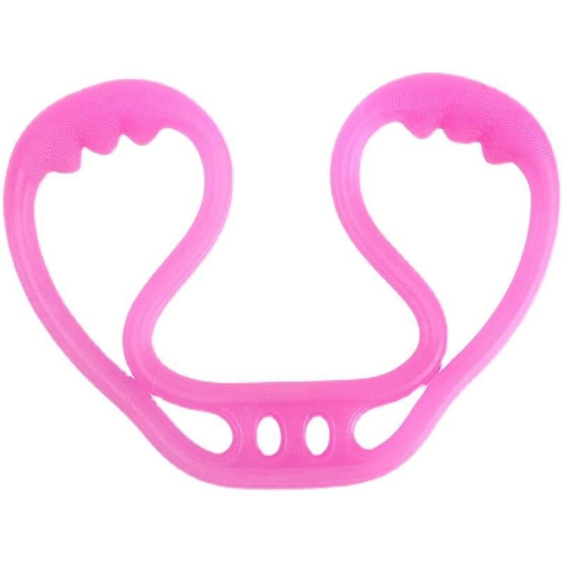 Silicone 8 -character tensor yoga elastic band women's home -expanded breast expansion men's elastic rope dual -hole tension rope