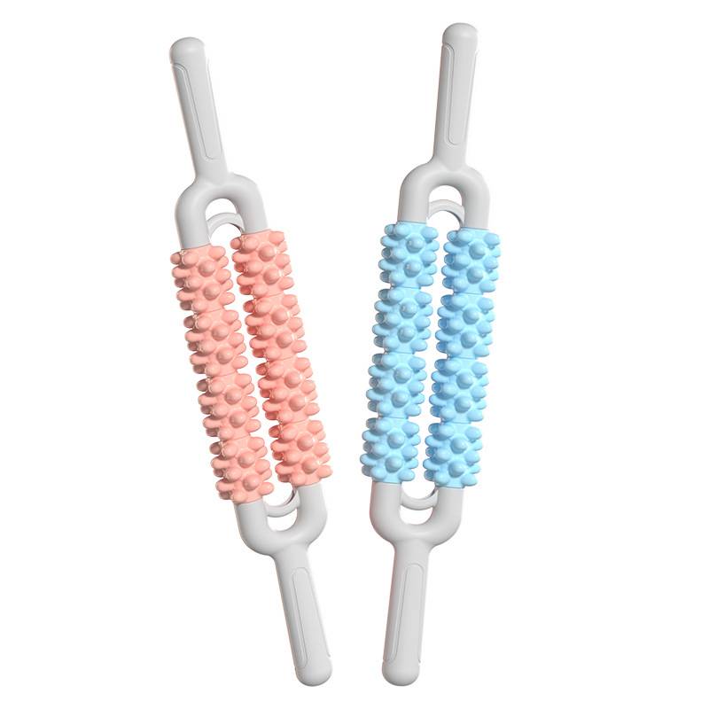 Wolf tooth stick leg massage device yoga fascia roller lean calf artifact muscle relaxation meridian dredging roller