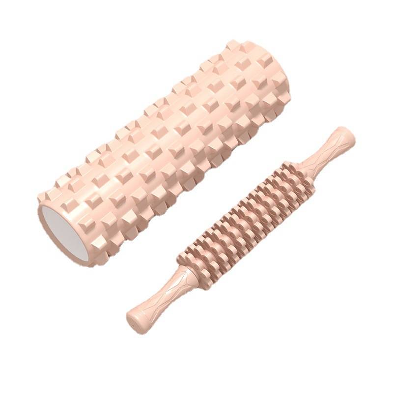 Bubble shaft men's muscle relaxation solid roller skinny leg artifact wolf tooth stick thin calf professional Langya roller equipment