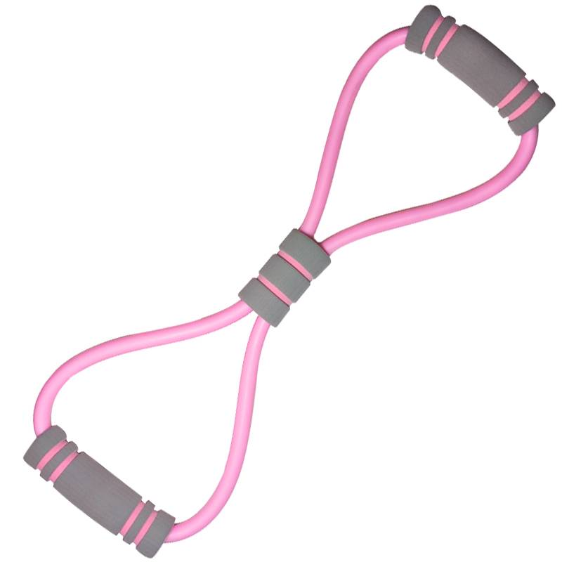 Yoga 8 -character tensilers open back thin shoulder elastic rope Slimming back home with fitness equipment female eight characters tension rope artifact