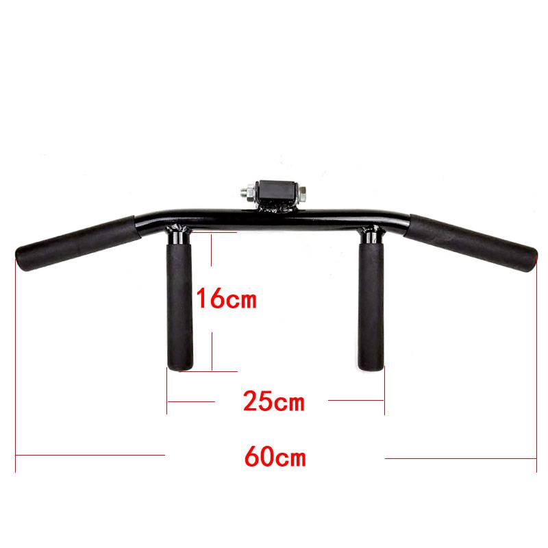 T bar rowing boat hard pull explosion training core trainer handle barbell cannon cannon frame multi -target lapel rack handle