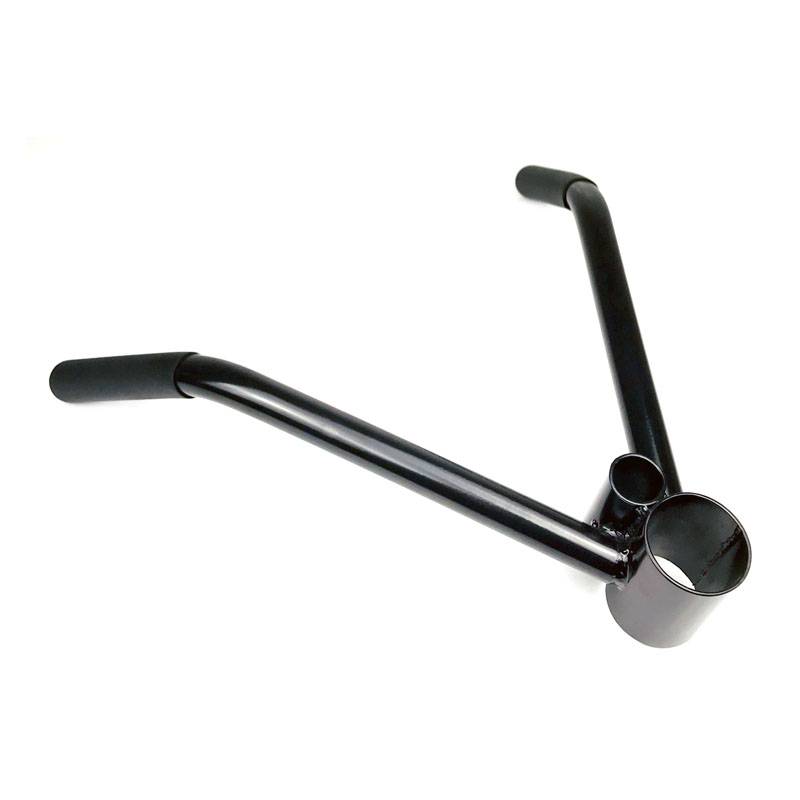 T bar rowing boat hard pull explosion training core trainer handle barbell cannon cannon frame multi -target lapel rack handle