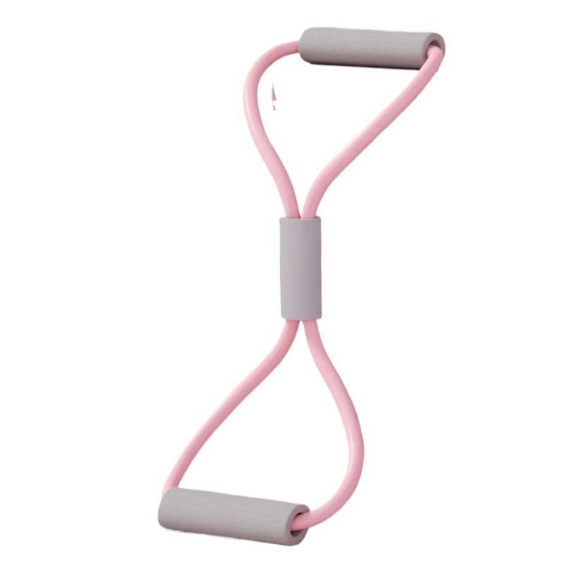 8 -character stretch with a female shoulder -to -shoulder beauty back yoga sports fitness equipment Furniture stretching thin back rope and pulling back