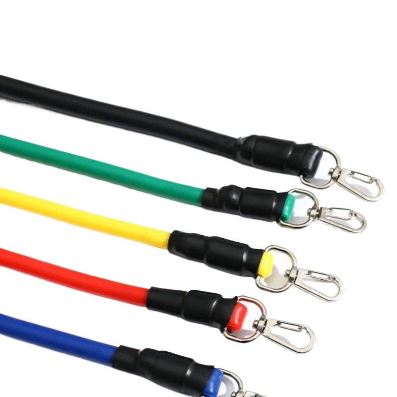 Tensile rope hanging door home elastic rope chest muscle muscle training equipment male elastic band resistance band 11 pieces of fitness
