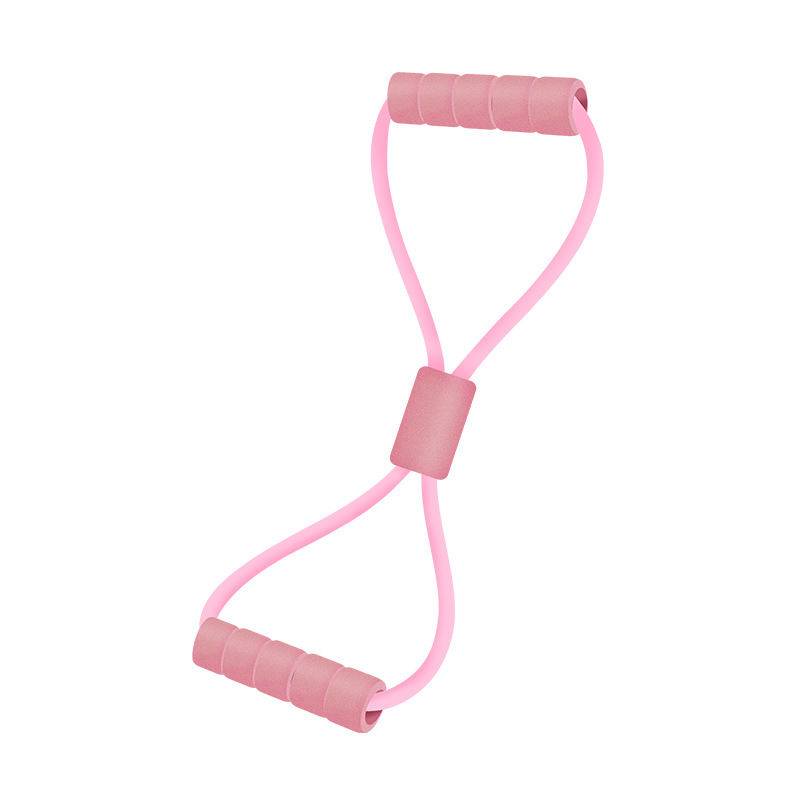 8 -character tensor open shoulder beauty back artifact tensile rope elastic band home fitness ladies yoga equipment 8 -character rope