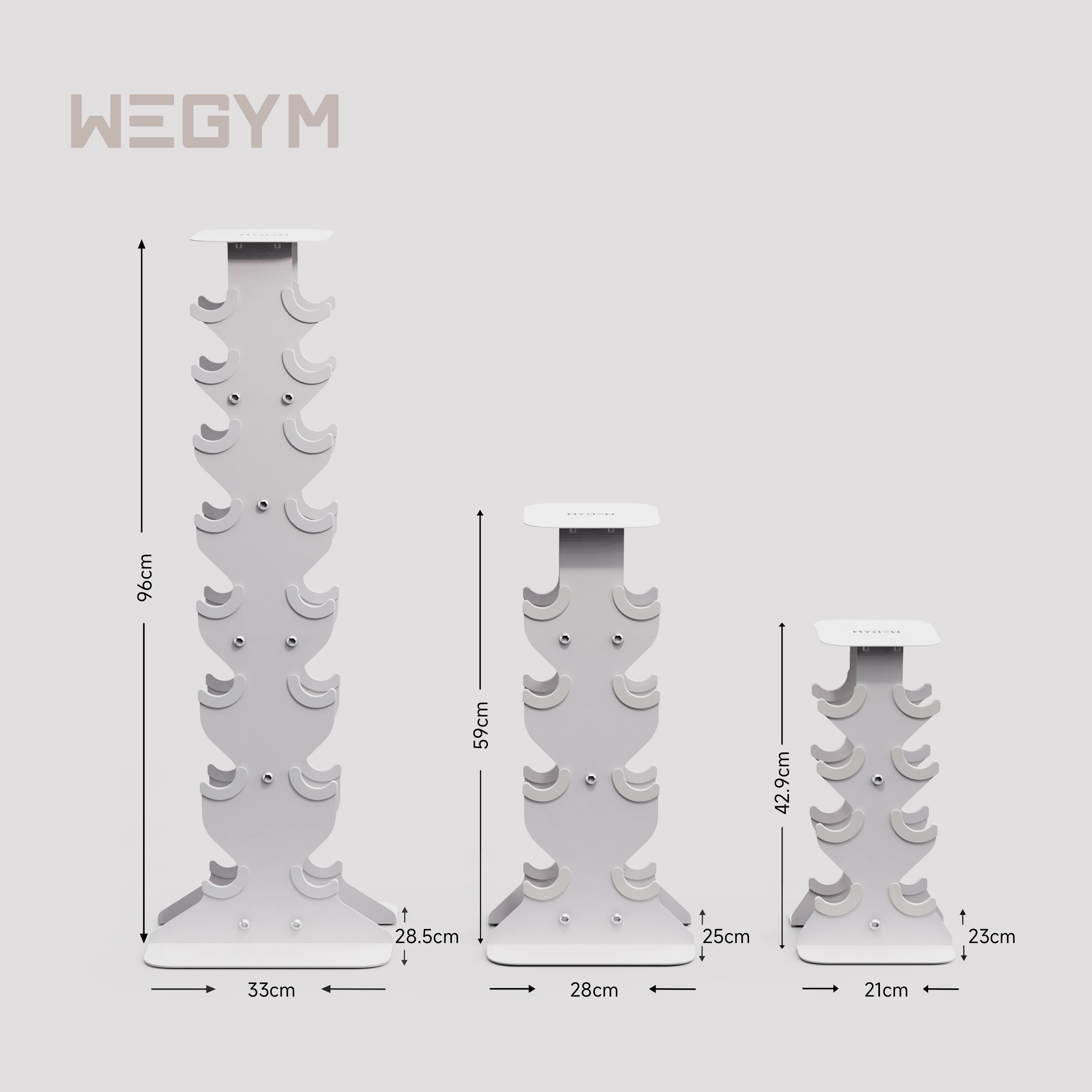 WEGYM dumbbell rack home gym commercial professional bracket standing support support exclusive training storage frame