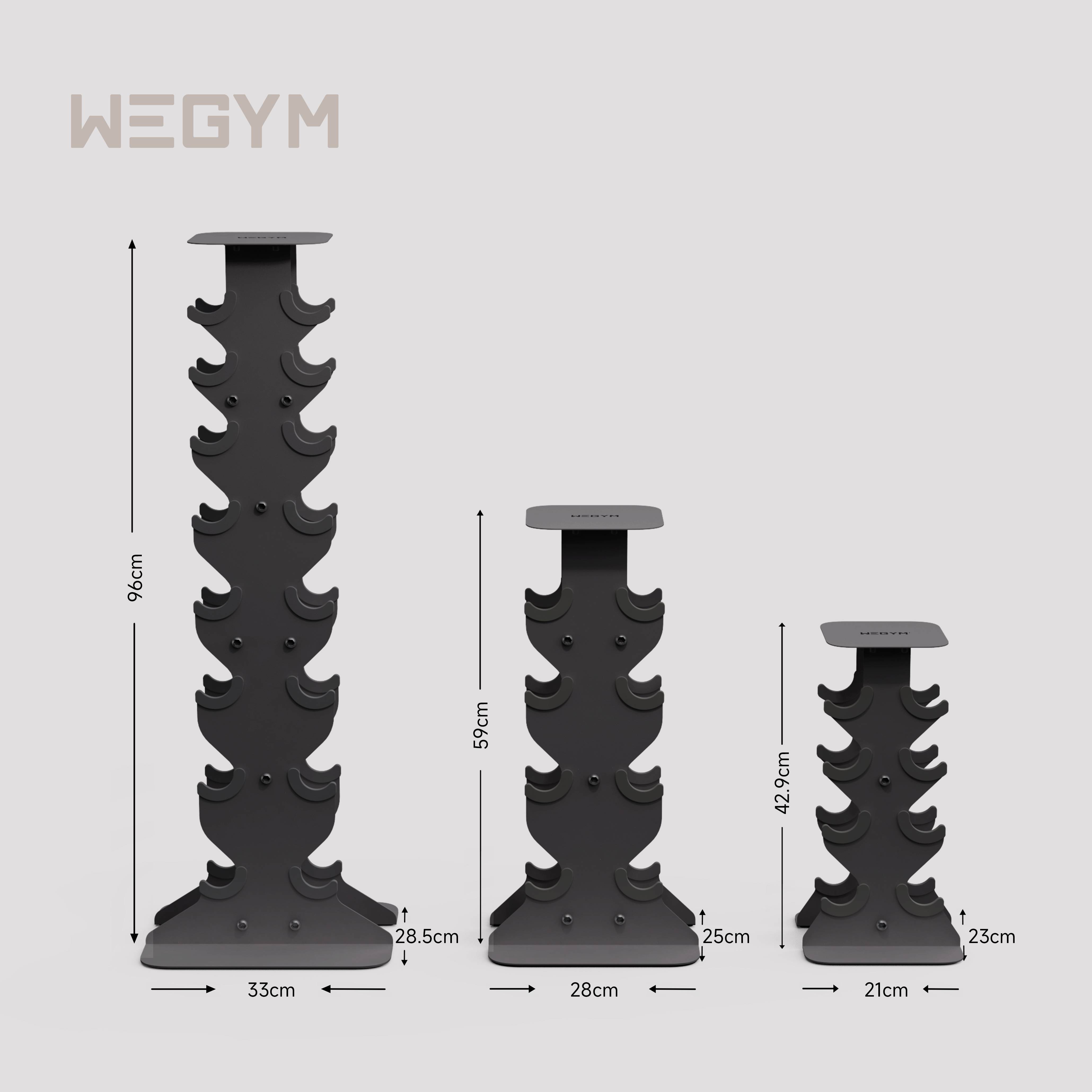 WEGYM dumbbell rack home gym commercial professional bracket standing support support exclusive training storage frame