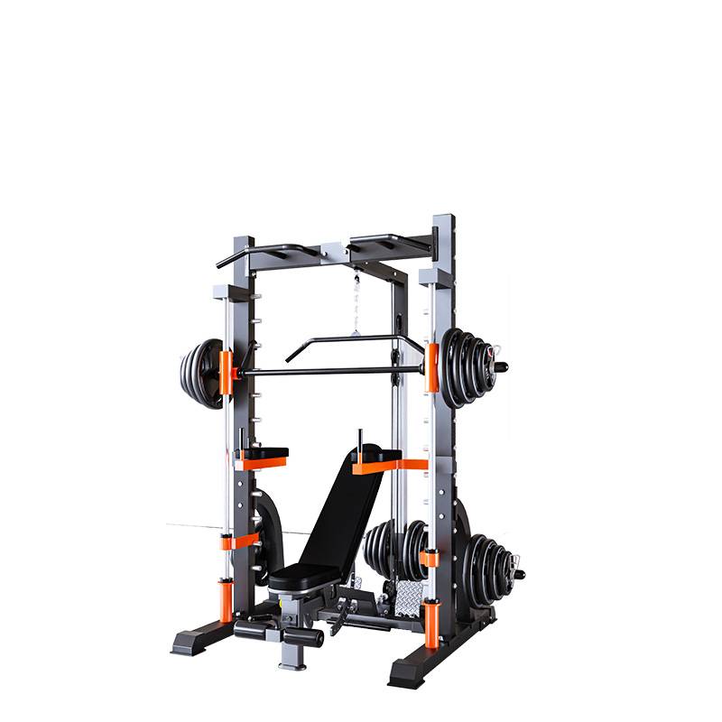 Smith comprehensive training device Longmen frame fitness home squats all -in -one indoor multi -functional fitness equipment